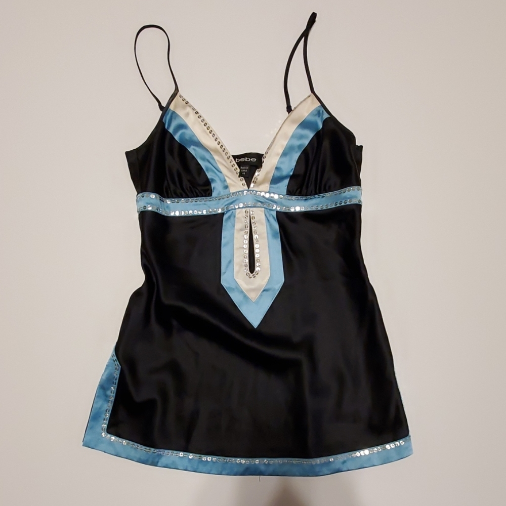 Bebe silk top